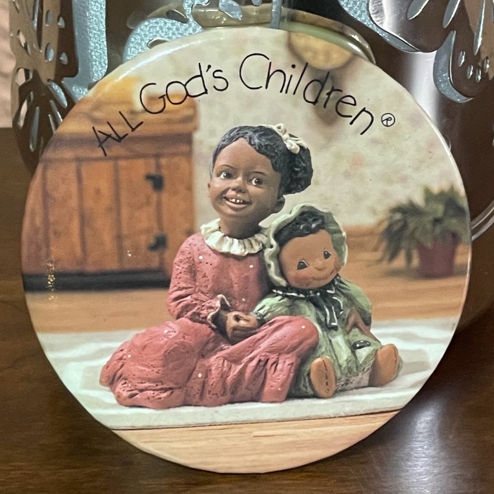 All God's Children "Patti" Button, 3" Diameter